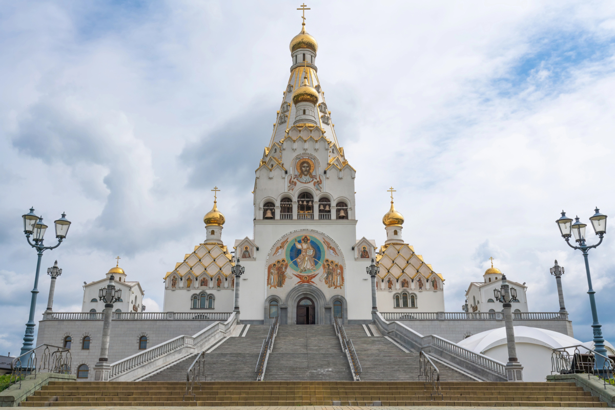 Храм-памятник Всех Святых в Минске