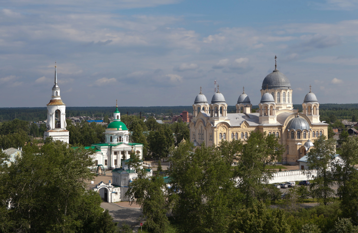 Свято-Троицкий собор и Николаевский монастырь в Верхотурье